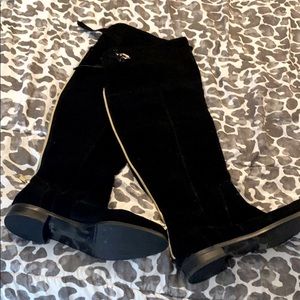 Over the knee woman’s boots